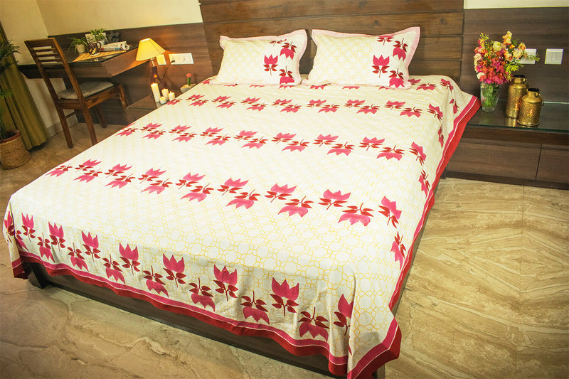 earthan-bedsheet-and-pillow-cases-handblock-print-gulabi