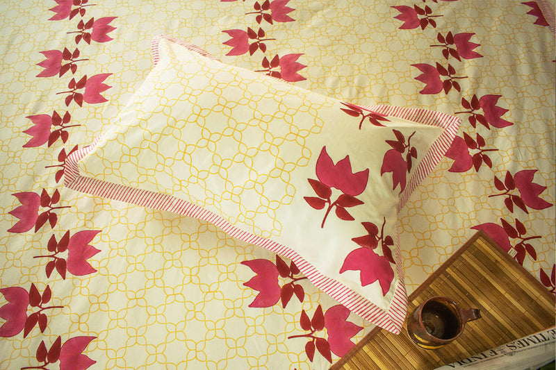 earthan-bedsheet-and-pillow-cases-handblock-print-gulabi