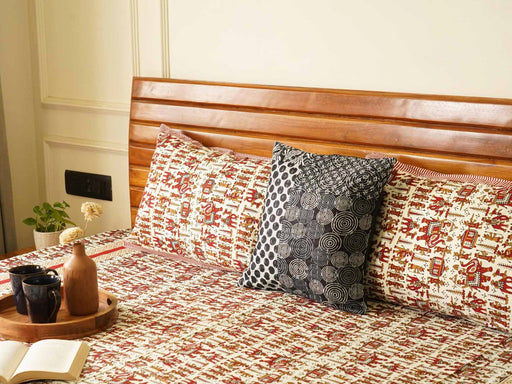 local-kala-jaipur-og-red-flat-i-fitted-bedsheet-90x108-inches