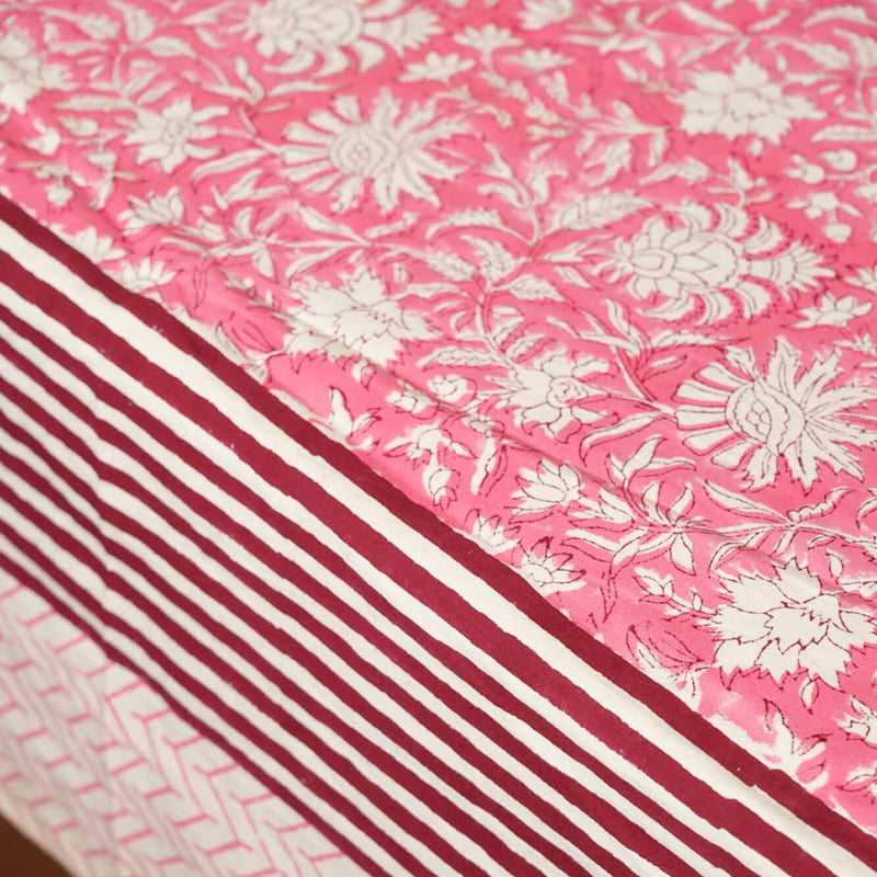 local-kala-gulabi-handblock-bedsheet-108x108-inches