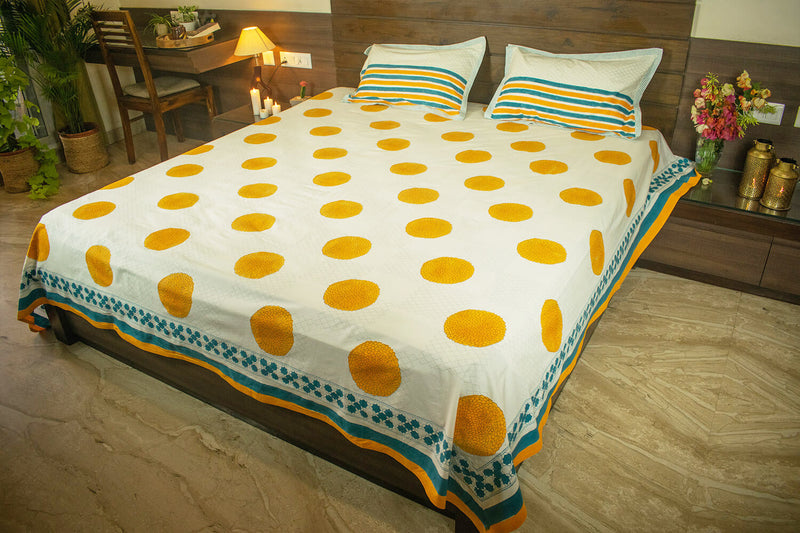 earthan-bedsheet-and-pillow-cases-handblock-print-genda-phool