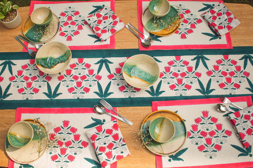 earthan-table-linen-set-hand-block-printing-tulip-phool