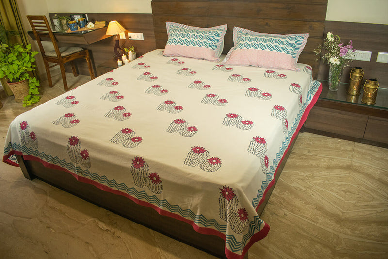 earthan-bedsheet-and-pillow-cases-handblock-print-registani-gulab