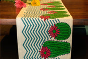 earthan-table-runner-cotton-handblock-print-registani-gulab