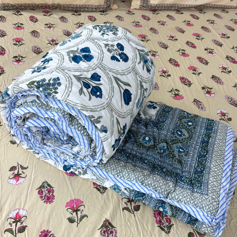 local-kala-ambarsariya-blue-double-bed-razai-comforter