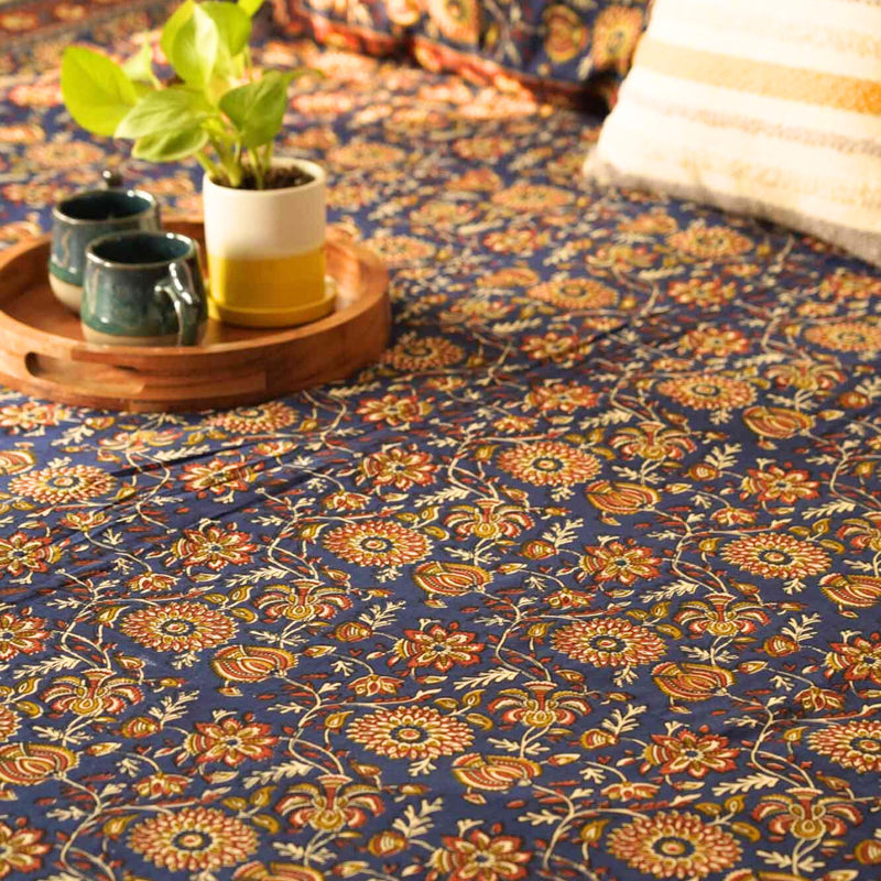 local-kala-kalamkari-blue-2-flat-i-fitted-bedsheet-108x108-inches