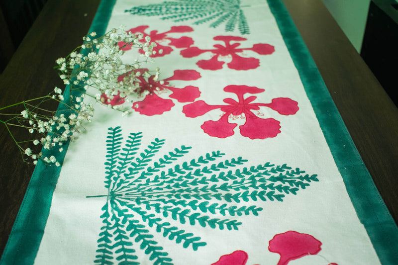 earthan-table-linen-set-hand-block-printing-gulmohar