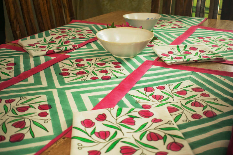 earthan-table-linen-set-hand-block-printing-kand-pushp
