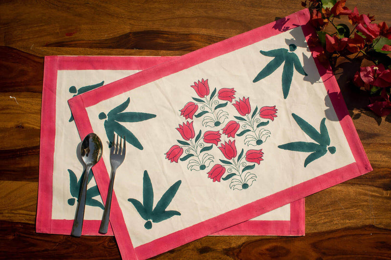 earthan-table-linen-set-hand-block-printing-tulip-phool