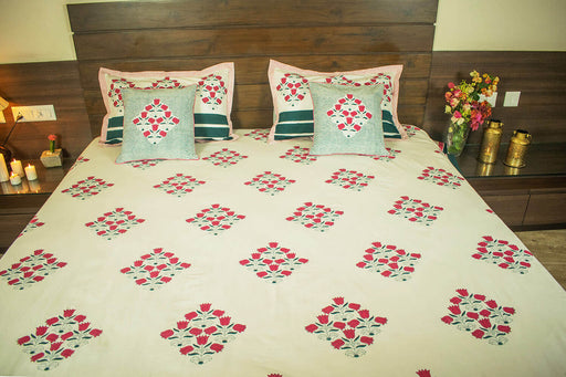 earthan-bedsheet-and-pillow-cases-handblock-print-tulip-phool