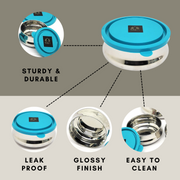 Air-tight Stainless Steel Container Set – Storage Container