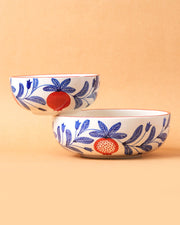 Nurture India Pomegranate Ceramic Bowl Large Small
