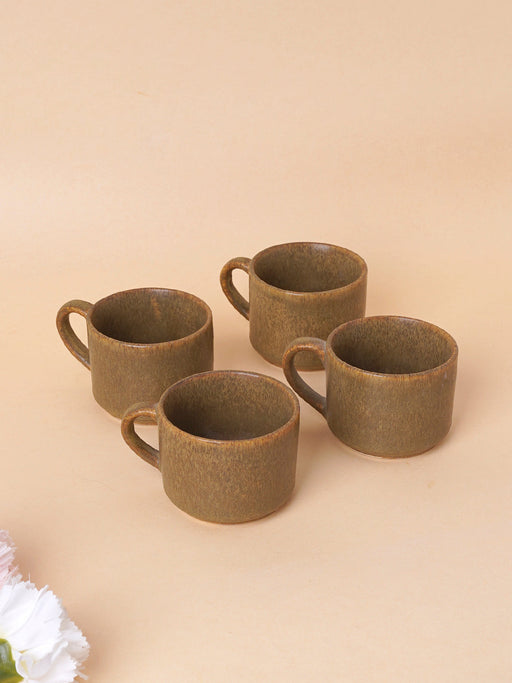 Nurture India Sandstorm Coffee Cups 4-Piece Set