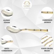 Stainless Steel Brass Traditional Cutlery – Kitchen Utensil