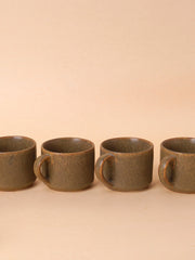Nurture India Sandstorm Coffee Cups 4-Piece Set