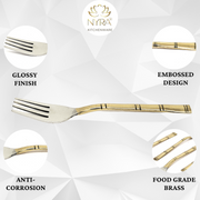 Stainless Steel Brass Traditional Cutlery – Kitchen Utensil