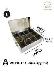 Stainless Steel Commercial Masala Dani – Kitchenware