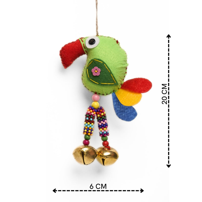 local-kala-felt-parrot-hanging