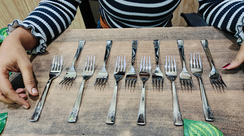 Stainless Steel Fork Set – Dining Fork