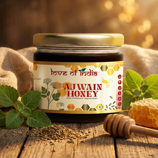 Ajwain Honey 400g | 100% Pure – Aids Digestion & Relieves Cough