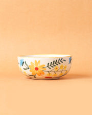 Nurture India Floral Extravaganza Ceramic Bowl Large Small