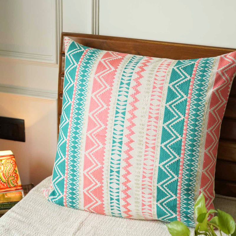 local-kala-rainbow-rapsody-jacquard-cushion-cover