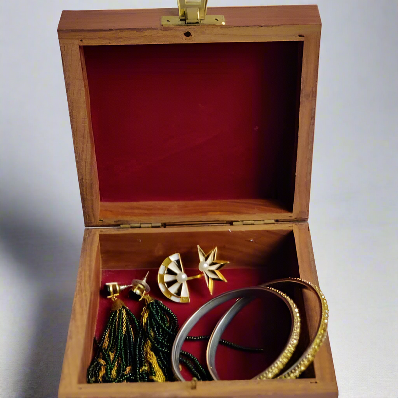 Nurture India Wooden Trinket Box