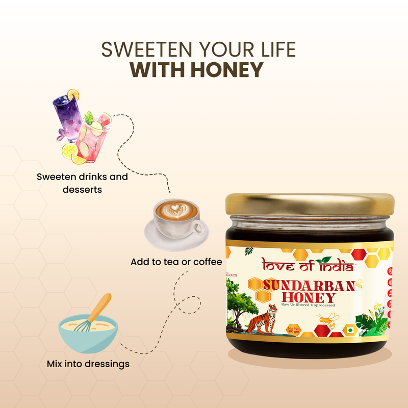 love-of-india-sundarban-honey-400g-100-pure-wild-forest-nectar-for-immunity