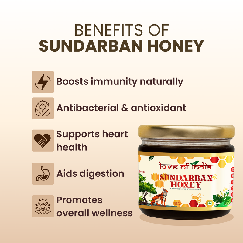 love-of-india-sundarban-honey-400g-100-pure-wild-forest-nectar-for-immunity