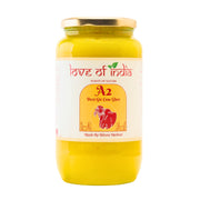 Love of India Desi Vedic Gir Cow Ghee (Clarified Butter) made by Bilona method – Traditional Indian Butter Variant