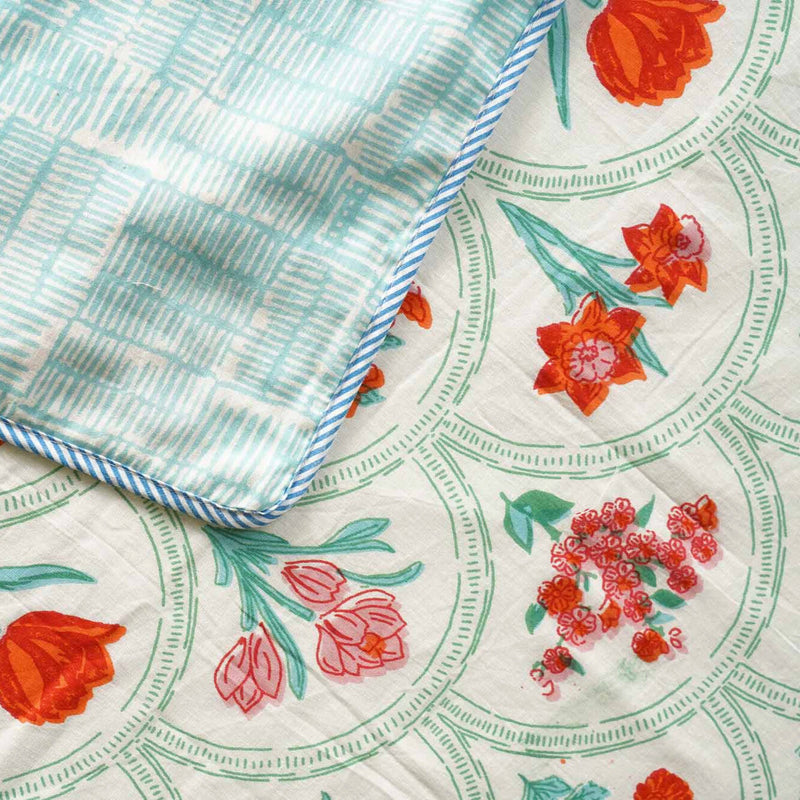 local-kala-double-bed-reversible-mul-dohar-ambarsariya-red