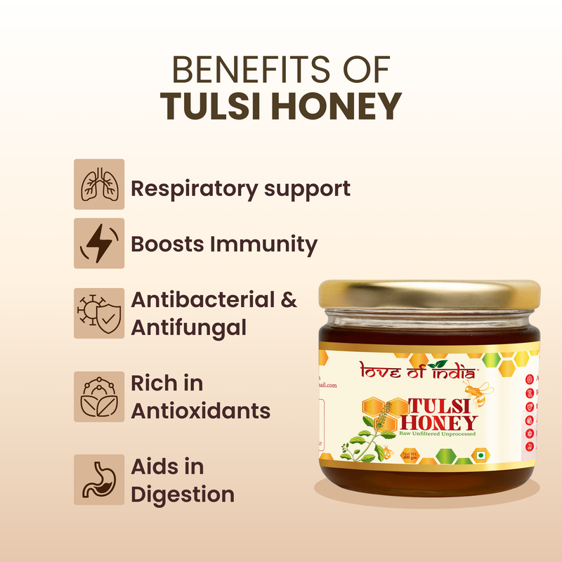 love-of-india-tulsi-honey-400g-100-pure-manages-stress-boosts-immunity