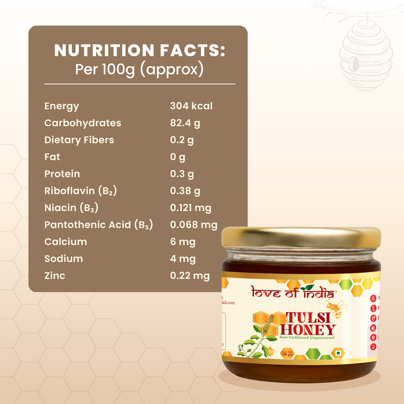 love-of-india-tulsi-honey-400g-100-pure-manages-stress-boosts-immunity