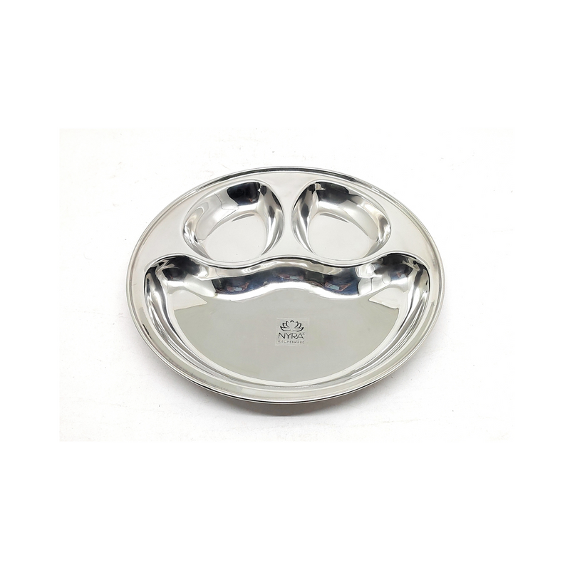 Stainless Steel Partition Plate – Kitchen Utensil