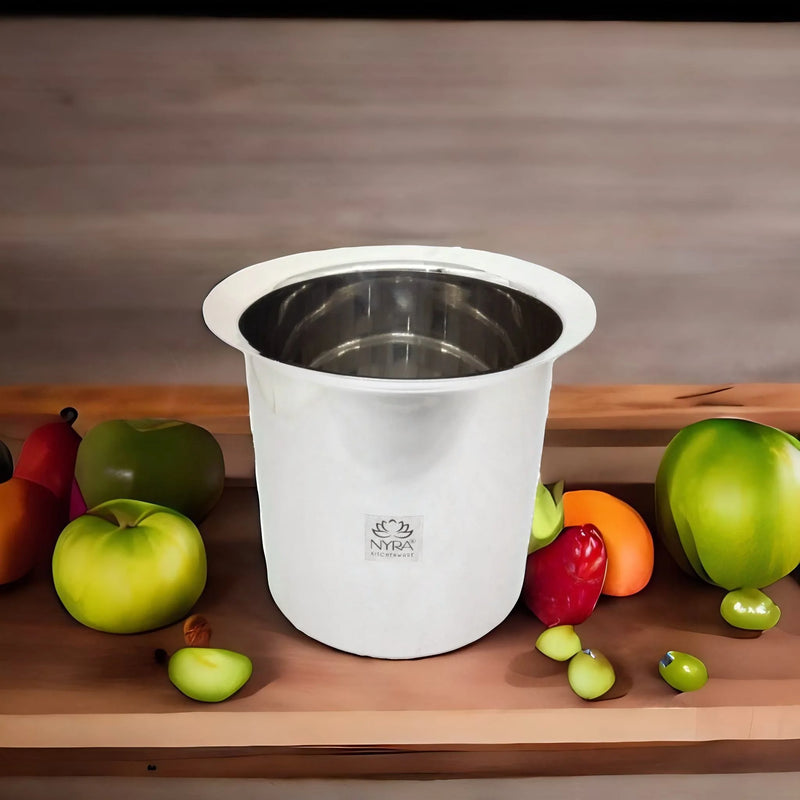 Stainless Steel Deep Water Gunj/Milk Pot/Tope/Bhagona