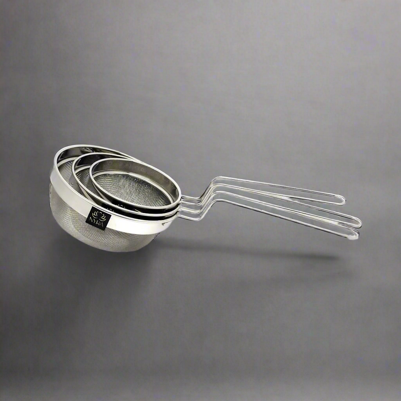 Stainless Steel Deep Fryer Strainers with Spot Welded Wire Handles – Kitchen Utensil