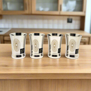 Stainless Steel Heavy Gauge Glass/Tumbler with Permanent Laser Design – Drinking Tumbler