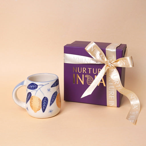 Nurture India Lemon Leafy Mug Gift Box