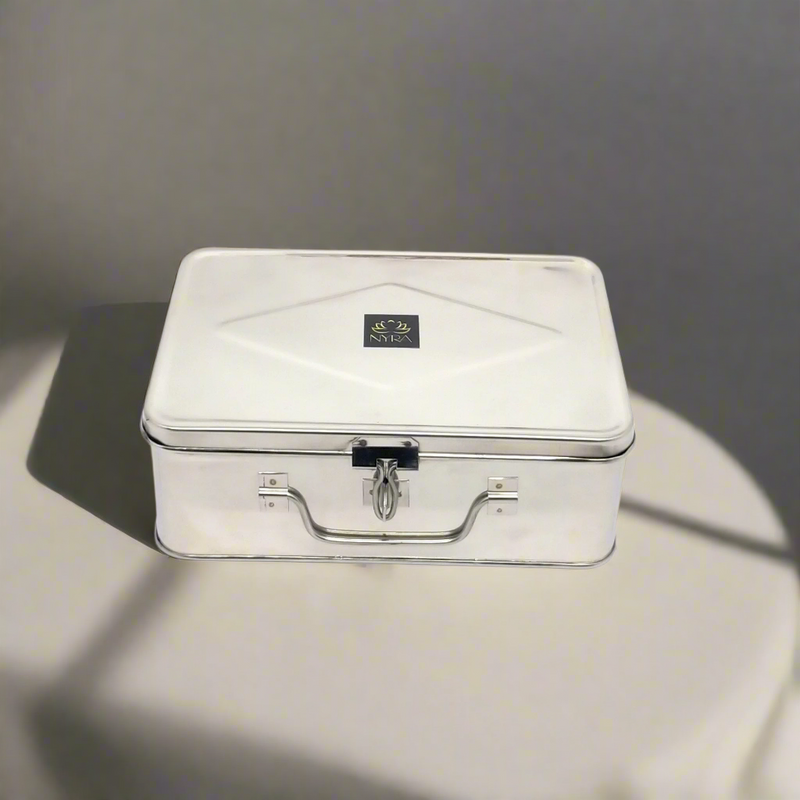 Stainless Steel Multi-Purpose Cash/Storage Box – Storage Container