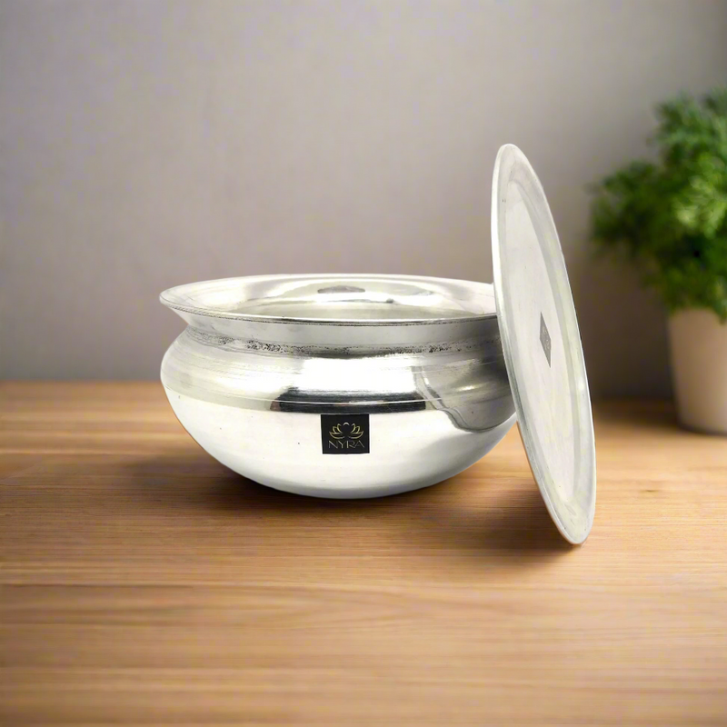 Aluminum Handi with Lid – Cooking Handi