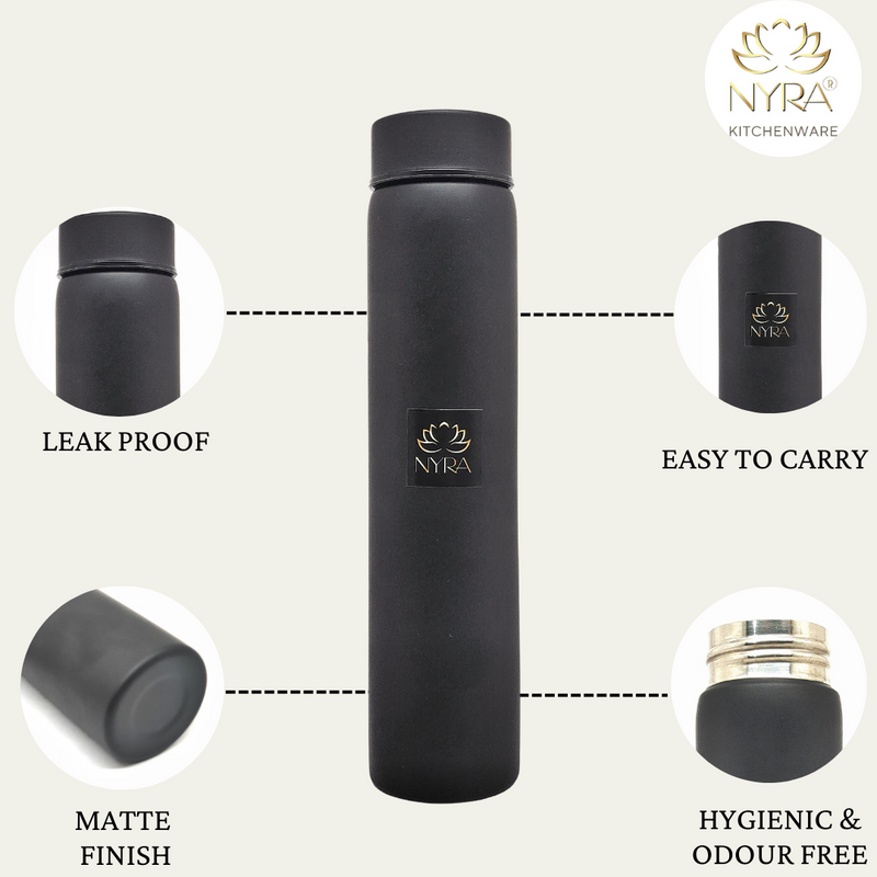 Stainless Steel Single Wall Pocket Water Bottle – Water Bottle