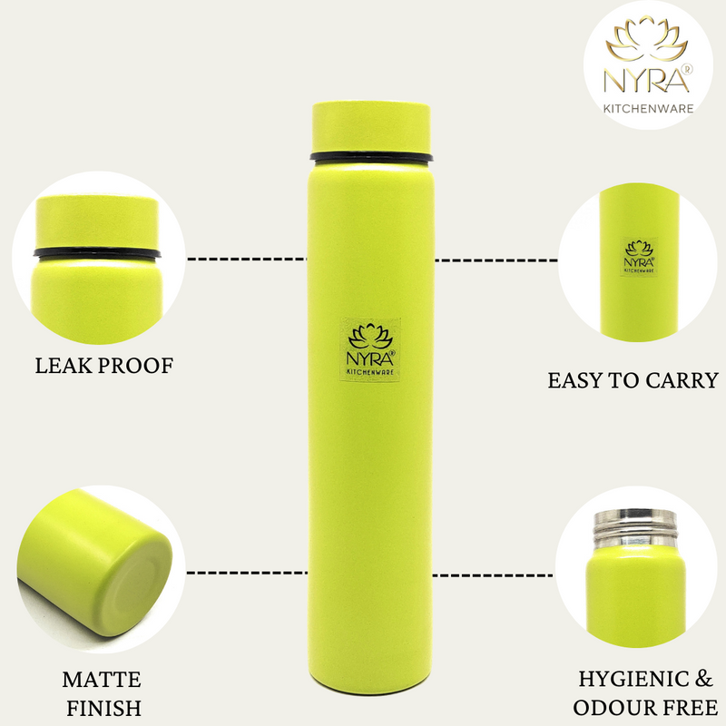 Stainless Steel Single Wall Pocket Water Bottle  – Water Bottle
