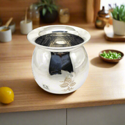 Stainless Steel Lassi Lota with Engraved – Kitchen Utensil