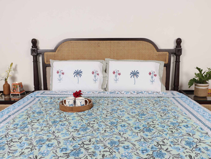 local-kala-double-bed-reversible-mul-dohar-piku-blue