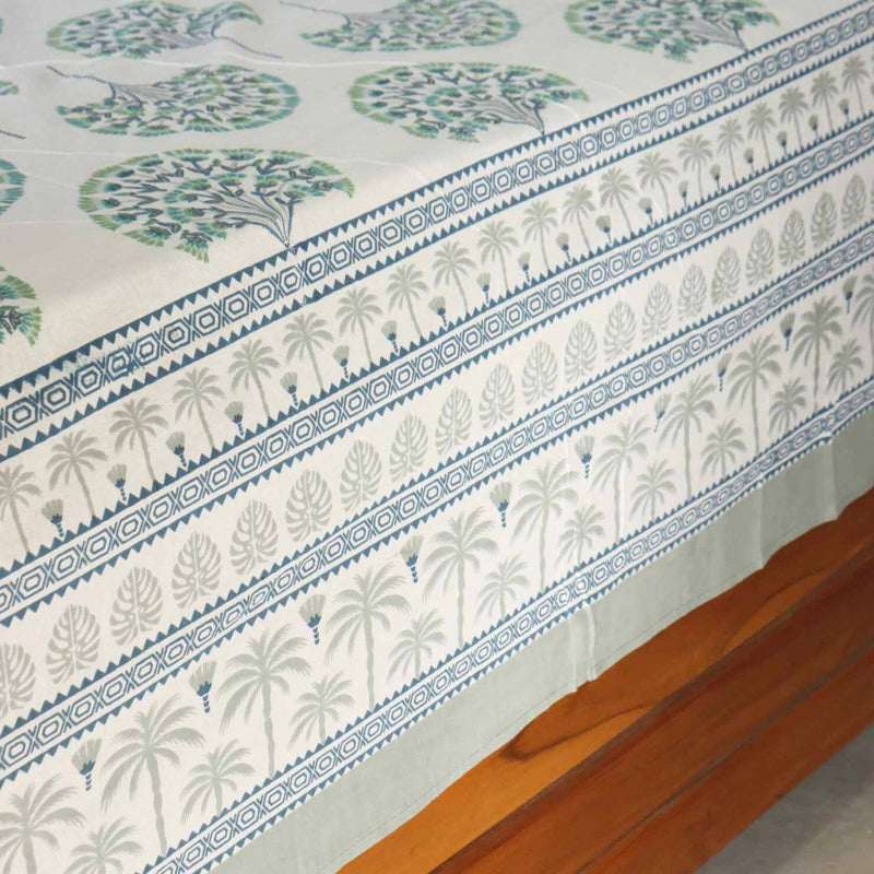 local-kala-peacock-green-flat-i-fitted-bedsheet-108x108-inches