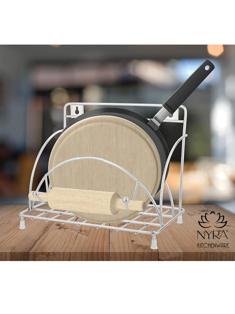 Stainless Steel Chakla Belan Tawa Stand – Dosa Tawa
