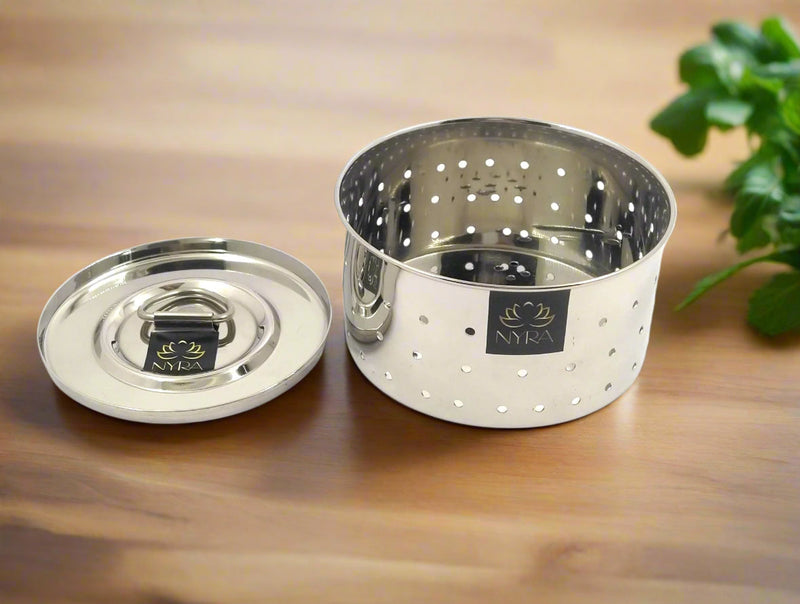 Stainless Steel Glossy-Finish Round Cheese/Paneer Maker – Kitchen Utensil