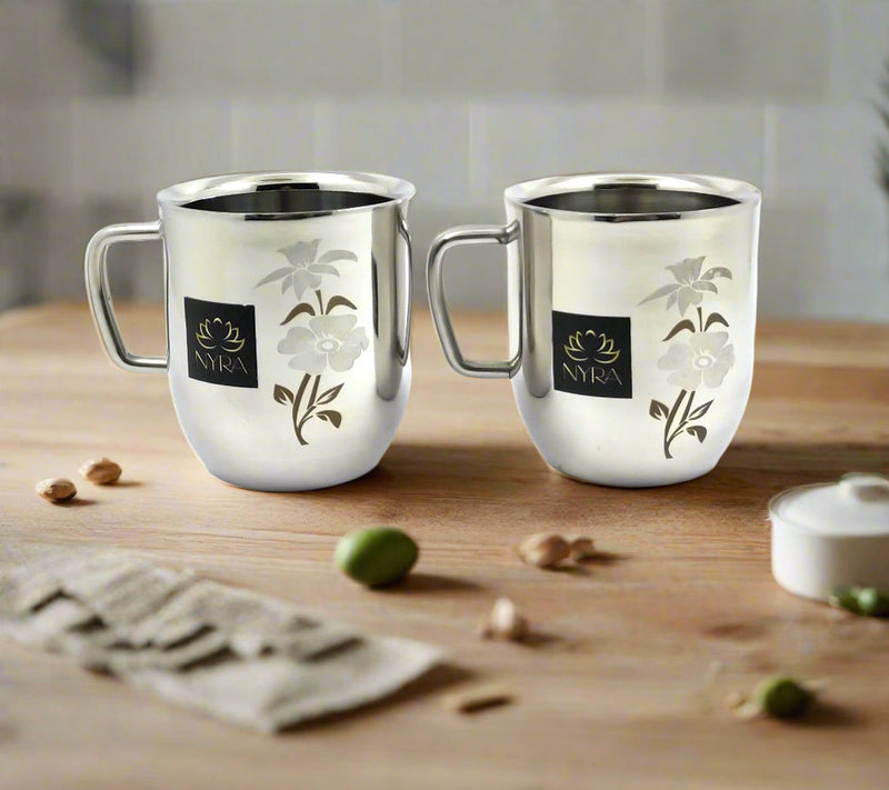 Stainless Steel Glossy Finish Cups  – Kitchen Utensil