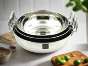 Stainless Steel Induction-base Kadhai/Wok