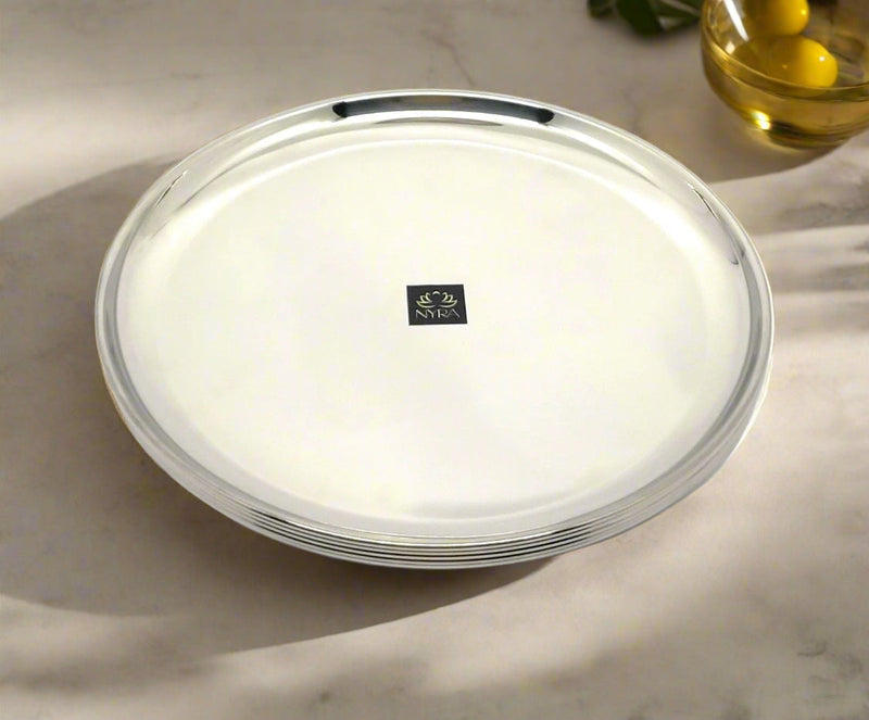 Stainless Steel Plates Set – Kitchen Utensil